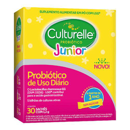 Imagem do produto Probiótico Culturelle Junior Com 30 Sachês 30 Sachês