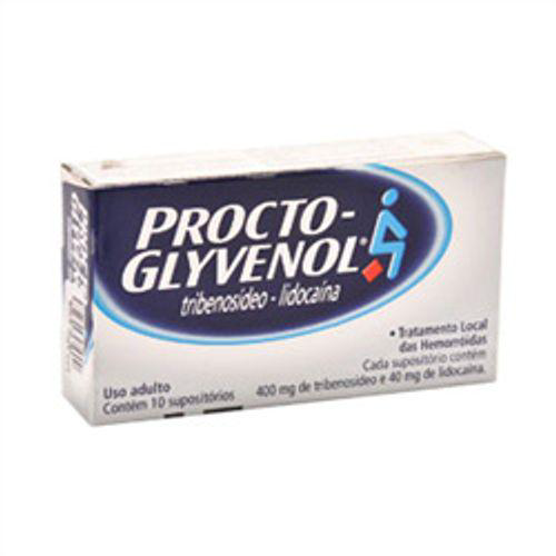 Imagem do produto Procto - Glyvenol Supositórioss C 10 Supositórioss
