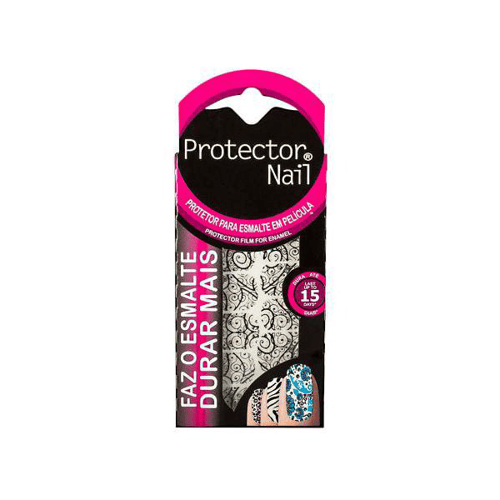 Imagem do produto Protector Nail Protetor Para Esmalte Em Película Gran Fine Preto Ouro