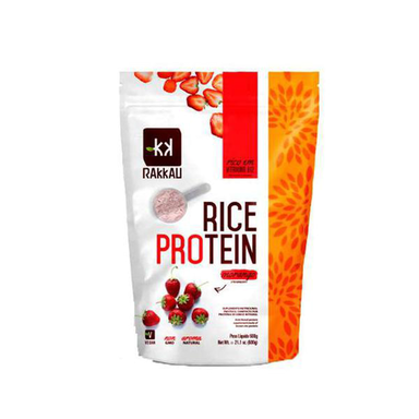 Imagem do produto Proteína Concentrada De Arroz Rice Protein Morango Rakkau 600G