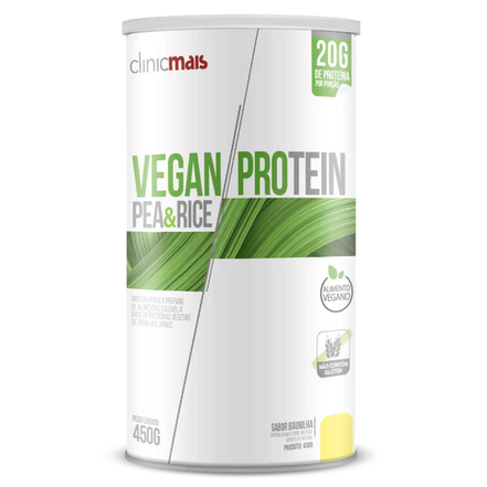 Imagem do produto Proteína Vegana Solúvel , Baunilha Chamais/Clinicmais