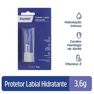 Imagem do produto Protetor Labial Hidratante Panvel 3,6 G