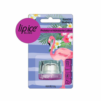 Imagem do produto Protetor Labial Lip Ice Cube Fps 15 Roma E Blueberry Flamingo