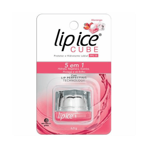 Imagem do produto Protetor Labial Lip Ice Cube Morango 65G