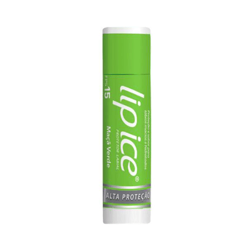 Protetor Labial Lip Ice Maçã Verde Fps 15 Com 3,5G
