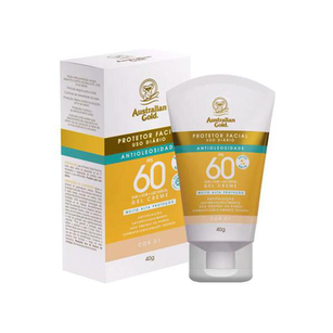 Imagem do produto Protetor Solar Facial Australian Gold Antioleosidade Fps60 Cor 01 Com 40G