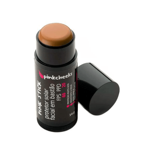 Imagem do produto Protetor Solar Facial Em Bastão Pink Stick Fps 90 Pink Cheeks 42Km Rio Bronze 14G