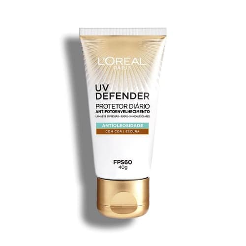 Imagem do produto Protetor Solar Facial L'oréal Uv Defender Antioleosidade Cor Escura Fps 60 40G