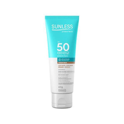 Imagem do produto Protetor Solar Facial Sunless Fps50 Com Base 60G