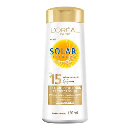 Imagem do produto Protetor Solar Loréal Expertise Sublime Protection Fps 15 120Ml