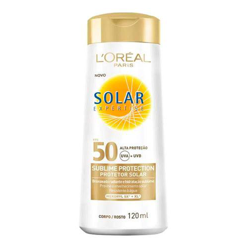 Imagem do produto Protetor Solar Loréal Expertise Sublime Protection Fps 50 120Ml