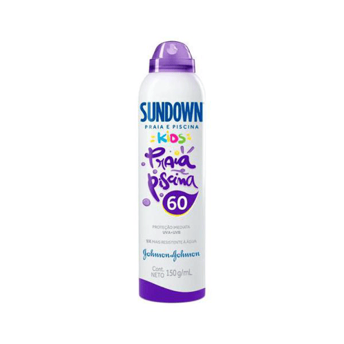 Protetor Solar Sundown Kids Fps60 Spray 150Ml