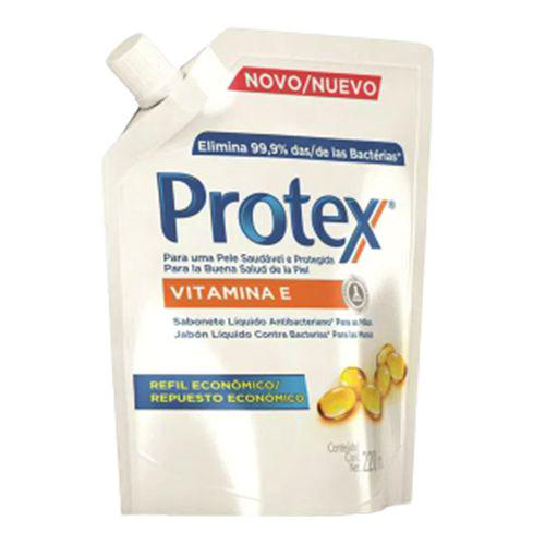 Imagem do produto Protex Vitamina E Sabonete Liquido Antibacteriano Para Maos 220Ml Refil
