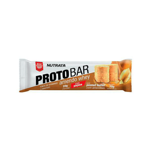 Imagem do produto Proto Bar Caixa 8 Unidades Nutrata Proto Bar Caixa 8 Unidades Peanut Butter Nutrata