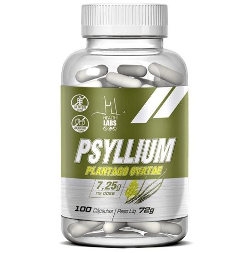 Imagem do produto Psyllium 7,25G Com 100 Cápsulas Health Labs