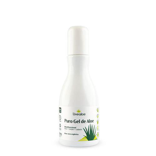 Imagem do produto Puro Gel Babosa Multifuncional Natural De Aloe 120Ml Livealoe