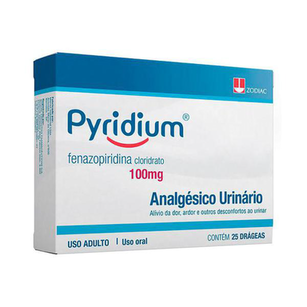 Imagem do produto Pyridium - 100Mg 25 Comprimidos