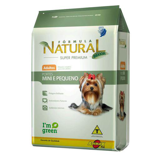 Imagem do produto Ração Adimax Fórmula Natural Super Premium Para Cães Adultos De Porte Mini E Pequeno Pacote 2,5Kg