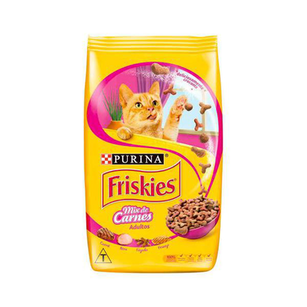 Imagem do produto Ração Para Gato Friskies Adulto Seleção Saborosa Frango, Carne E Fígado E Peru Pacote