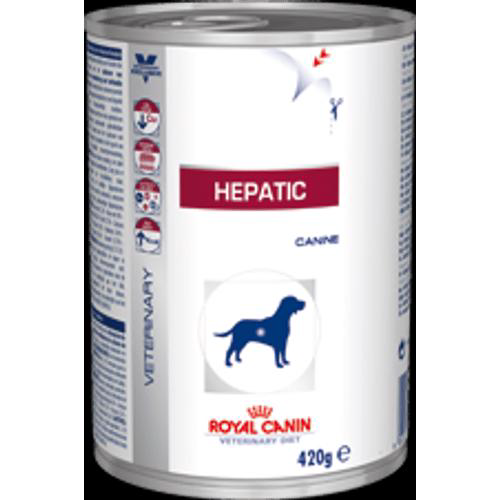 Imagem do produto Ração Royal Canin Veterinary Diet Wet Canine Hepatic 420G