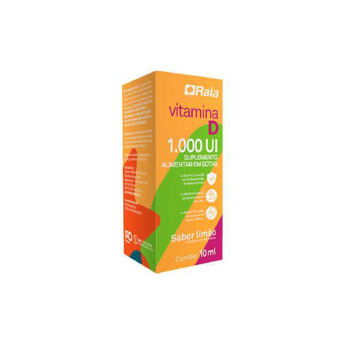 Imagem do produto Raia Vitamina 1000Ui 10Ml Gotas