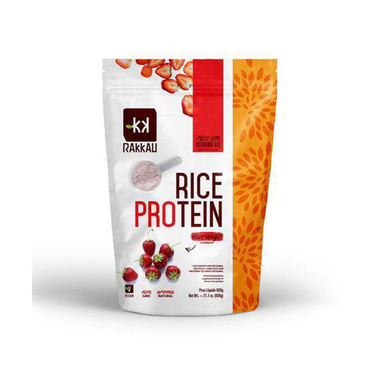 Imagem do produto Rakkau Rice Protein, Morango 600G Rakkau