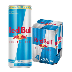 Imagem do produto Red Bull Sugar Free Display Com 4 Latas 250Ml Cada