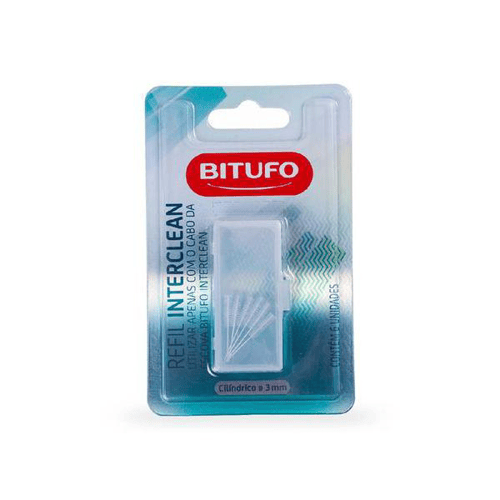 Imagem do produto Refil Bitufo Interdental Interclean Com 6 Cilindrica