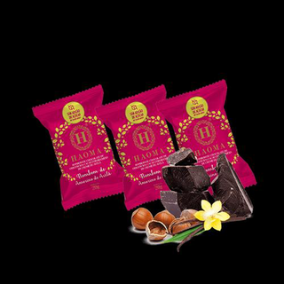 Imagem do produto Refil Bombom De Chocolate Com Recheio De Amorino De Avelã 12 Unidnão Acompanha A Lata Embalagem Haoma