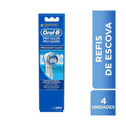Imagem do produto Refil Para Escova Dental Elétrica Precision Clean 4Un.