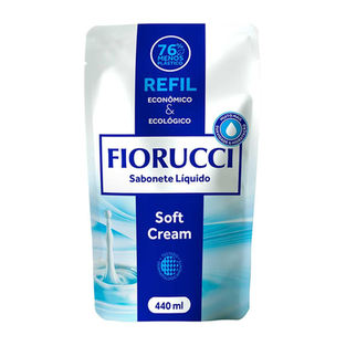 Imagem do produto Refil Sabonete Líquido Fiorucci Soft Cream Com 440Ml