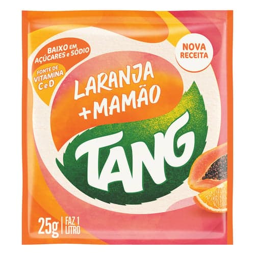 Imagem do produto Refresco Tang Laranja E Mamão 25G