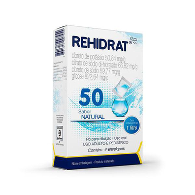 Rehidrat - Pó 50 4X7,33G