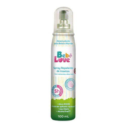 Imagem do produto Repelente Infantil E Gestante Bebê Love Nutriex - Com IR3535 Spray 100Ml
