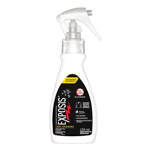 Imagem do produto Repelente Exposis Adulto E Infantil Sem Perfume - Com Icaridina Spray 150Ml