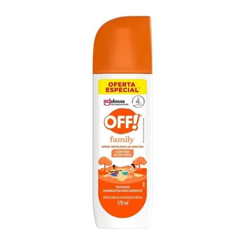 Imagem do produto Repelente OFF! Family - Com DEET Spray 170Ml Oferta Especial