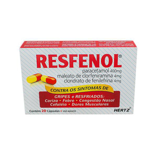 Imagem do produto Resfenol - 20 Cápsulas