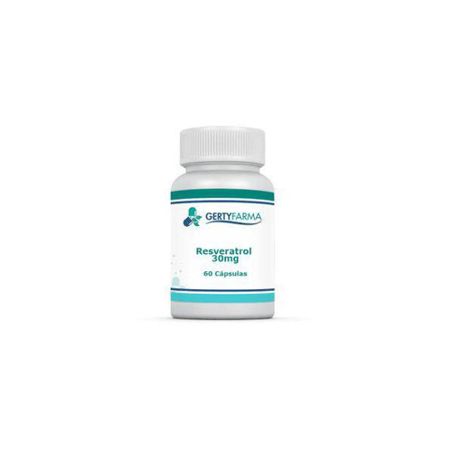 Imagem do produto Resveratrol 30Mg 60 Cápsulas