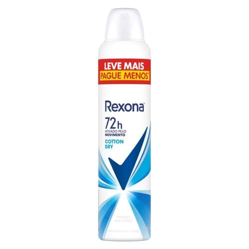 Imagem do produto Rexona Desodorante Antitranspirante Cotton Dry 250Ml