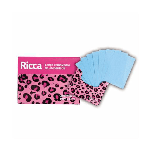 Imagem do produto Ricca - Lenco Removedor De Oleosidade Com 50 Unidades