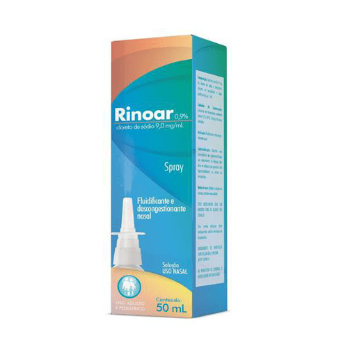 Imagem do produto Rinoar 0,9% Spray Com 50Ml Rinoar 0,9% Spray Com 50Ml