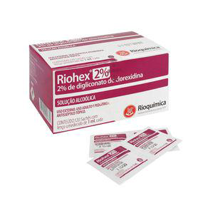 Imagem do produto Riohex Lenço Umedecido Antisséptico Rioquímica Com 120 Unids