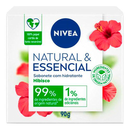 Imagem do produto Sabone Em Barra Nívea Natural & Essencial Hibisco 85G