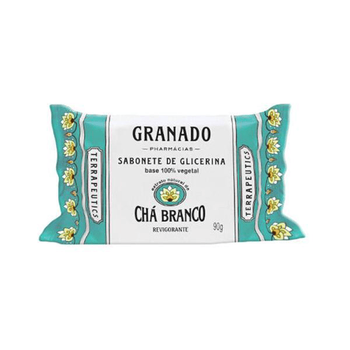 Imagem do produto Sabonete Barra Granado Terrapeutics Chá Branco 90G