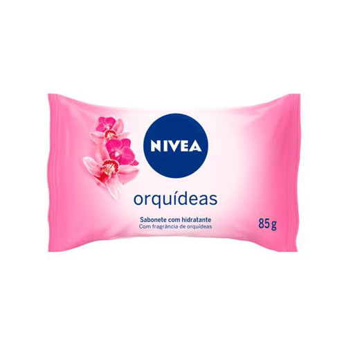 Sabonete Barra Nivea Com Hidratante Orquídeas 85G