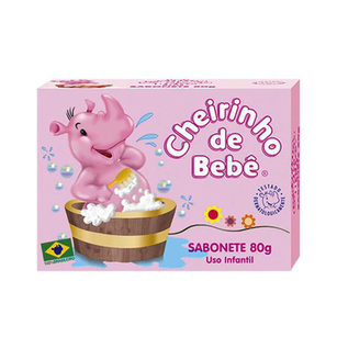 Sabonete Cheirinho - De Bebe Rosa 80G