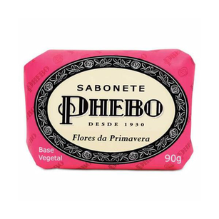 Imagem do produto Sabonete - De Glicerina Phebo Flores Da Primavera Com 90 Gramas