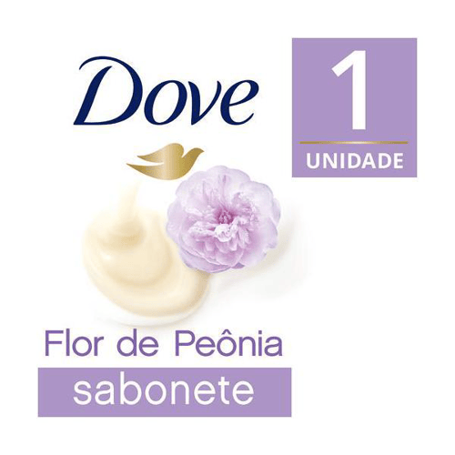 Imagem do produto Sabonete Dove Cremoso Leite Flor Peonia 90G