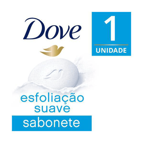 Sabonete Dove - Esfoliacao Branco 90G