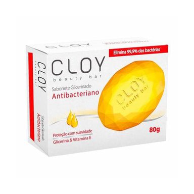 Imagem do produto Sabonete Em Barra Cloy Antibacteriano 80G